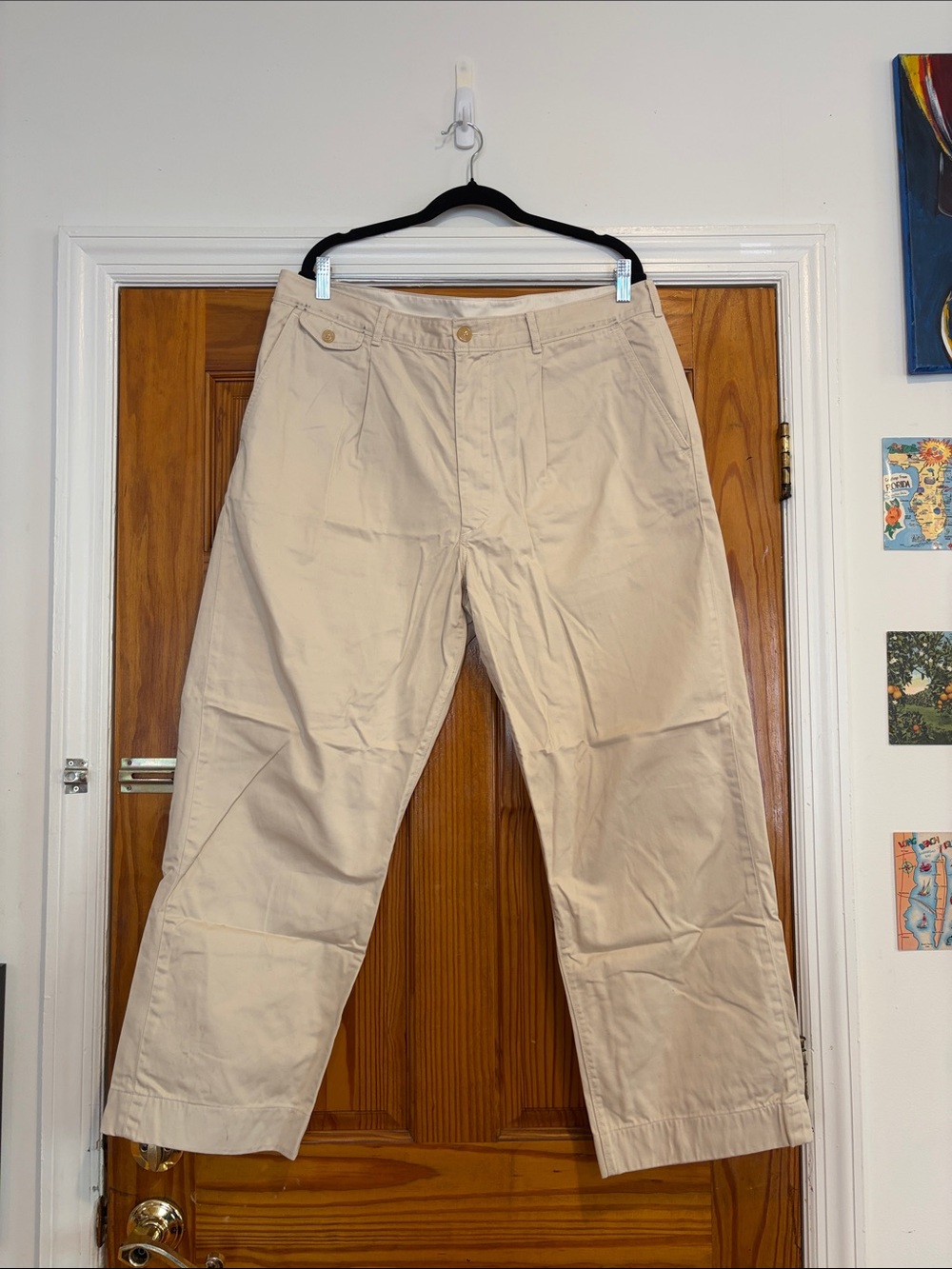 Buck Mason White cotton chinos